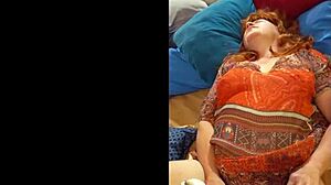 Hotwife steffi masturbates before dance