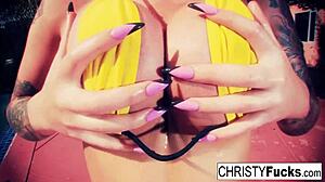 Hot Christy Mack In The Shower