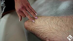 Naughty Maid Offers Tight Asshole To Guest's Fat Cock