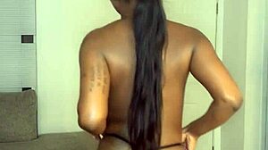 Ebony Petite Girl With Wet Fat Ass