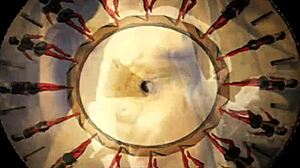 Vintage erotic art with hairy beaver pussy!