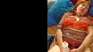 Hotwife steffi masturbates before dance