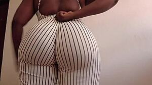 Pounding my mother-in-law's apple bottom big ass in cowgirl creampie?