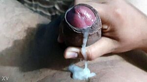 Solo Cum Masturbation Session