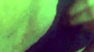 latina masturbates her tits and boobs in the morning