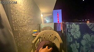 Amateurs suck monster cock in hotel for cum in mouth