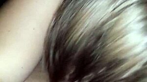 i love sucking that big tit blonde babe's cock deepthroat homemade