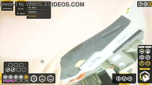 Wet Pussy In Anal Game