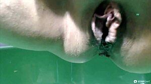 Wet Russian MILF Squirt Show on Webcam 😍