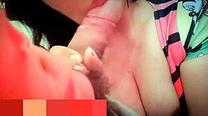 Naughty amateur sucks monster cock in abandoned house.