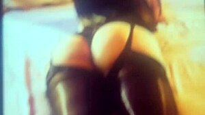 Big Ass Ebony Stepmom Mystique Fucked Kitchen Interracial Blowjob Orgasm