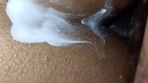 Desi Indian bhabhi in intimate bedroom moment