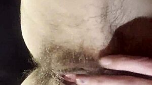 Teacher Masturbates Hairy Wet Pussy During Break