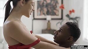 sophia mounds enjoys brown dick doggystyle facial handjob deepthroat anal