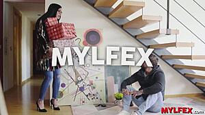 Sweet Spanish milf confronts house boy 😏