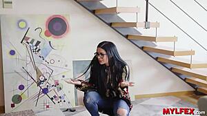 Sweet Spanish milf confronts house boy 😏