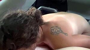 streetwalker rides dick in truck