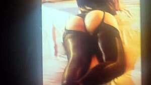 Big Ass Ebony Stepmom Mystique Fucked Kitchen Interracial Blowjob Orgasm