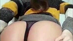 esposa heyya dancing, shaking ass and showing pussy