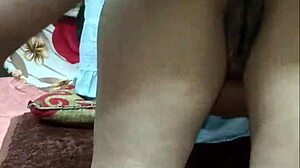 Desi Indian bhabhi in intimate bedroom moment