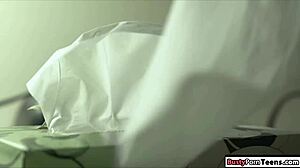 hot teen 18+ blonde gets rammed hard by pervy photographer in hardcore riding session