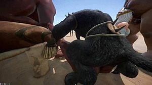 Wet sluts get wild in orgy