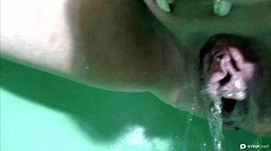 Wet Russian MILF Squirt Show on Webcam 😍