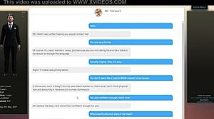 Mr. Stewart's Gay Bondage Session Ends with Anal Assfucking and Cumshot