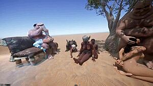 Wet sluts get wild in orgy