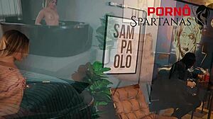 gabily gives rough blowjob hairless?