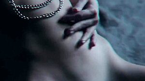 Edgy Brunette Babe Feels Horny and Wet While Masturbating Until Squirting Hot Pee