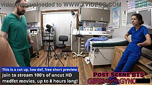 miraa monroe tickles her nipples in hospital fetish