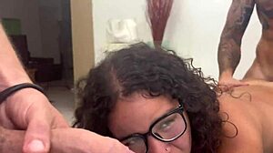 Arab Girl Screams During Double Fucking