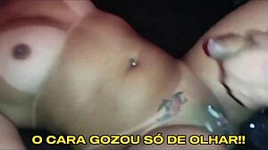 Lene's Monster Cock Gloryhole Orgasms with Prostitute Oral