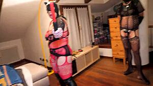 Behind the scenes of lady morgana miss kika slave paolo in fetish action