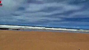 Wild nudist beach orgy with Joao o Safado and Lunna Geek! 🏖️🔥