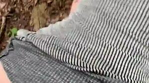 We got caught in the forest as she begged for that forbidden dick!