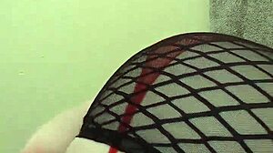 Chubby Tomboy Rips Clothes for Striptease and Orgasms in Bathtub