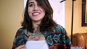 Rihanna's Dildo Pussy Fuck and Deepthroat