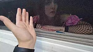 Stepsis Catches Me Watching Through The Window In Dirty Tale