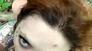 We got caught in the forest as she begged for that forbidden dick!