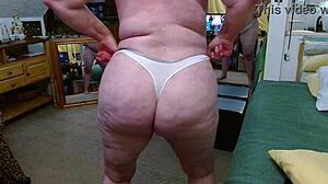 1134 Jays in Interracial Humiliation Role Play with Curvy Mature Woman