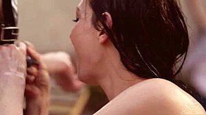 Femdom dominates shemale Sai Jaiden and Ivy Rose.