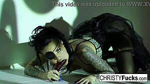 hot christy mack as the pirate plays with her amazing ass and tight wet pussy solo
