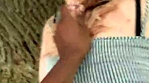 We got caught in the forest as she begged for that forbidden dick!