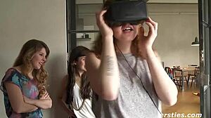 Busty amateur Sarah masturbates naked after exercise, reaching orgasm