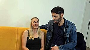 Christen Courtney Endures 3-on-1 DP with Gagging Deepthroat, Ass to Mouth, Rough Sex, and Cum in Mouth.