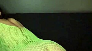 Can You Handle Nadia Diamo's Hot Ass Twerking in Fishnets Slow Motion?