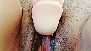 Horny woman loves big cocks and dildos deep inside for squirting pleasure!