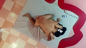 Kay ex starts with intense cowgirl riding then switches to extreme anal creampie with facial finish. Muscular bodybuilder dominates in homemade rough sex roleplay.